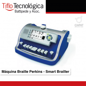 Máquina de Escribir Braille Perkins - Smart Brailler