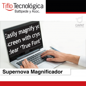 Supernova Magnificador: Software Magnificador De Pantalla