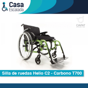 Silla de Ruedas Helio C2- Carbono