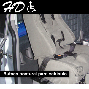 Butaca Postural para vehículo