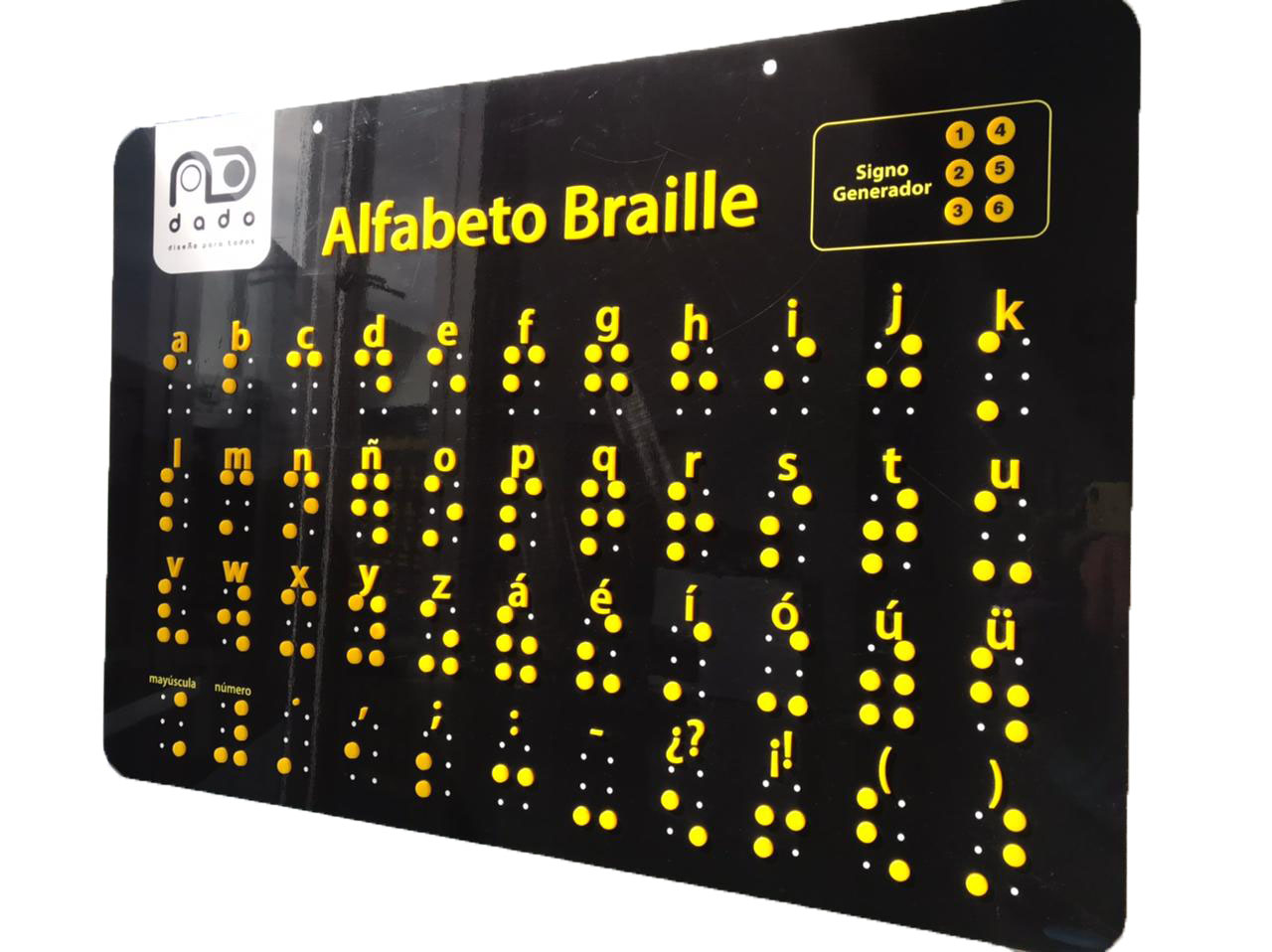 Tablero Alfabeto Braille