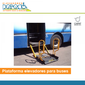 Plataforma elevadora para buses
