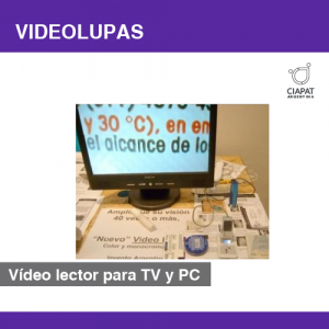 Videolector para TV y PC